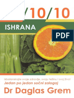 DR Daglas Grem - Ishrana 80 10 10