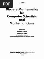 Download Joe L Mott Abraham Kandel Theodore P Baker Discrete mathematics for computer scientists and mathematicians  2008pdf by Shreya Chaturvedi SN295078076 doc pdf