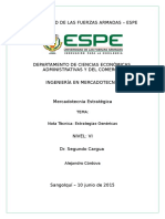 Nota Técnica Estrategias Genericas