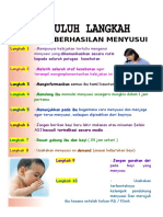 Menuju Keberhasilan Menyusui - Poster