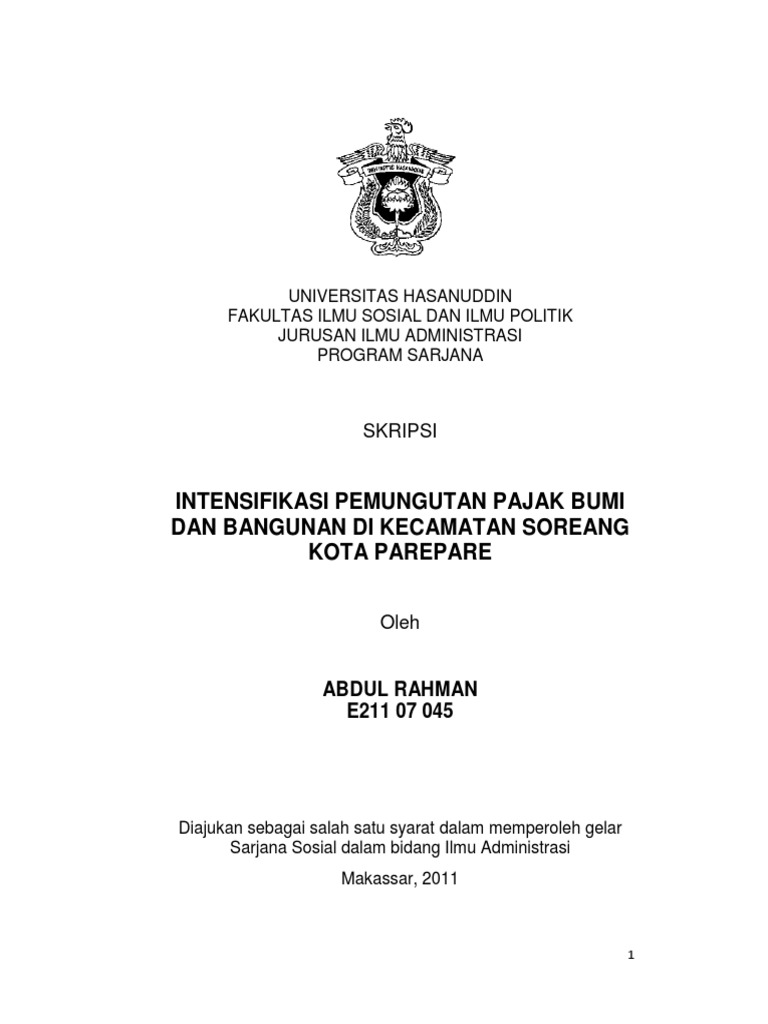 Skripsi Pajak Referensi