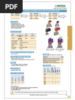 Rotex 51400 Solenoid Valve Specs | PDF | Valve | Gas Technologies