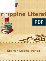 Philippine Literature (Spanish and American Colonial Period)