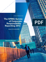 Corporate Responsibility Reporting Survey 2013 Exec Summary