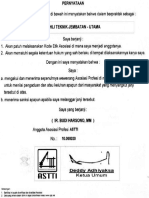 Sertifikat Keahlian Ahli Teknik Jembatan - Utama, Ir. Budi Harsono, MM (Belakang)