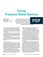 Sizing pressure relief devices