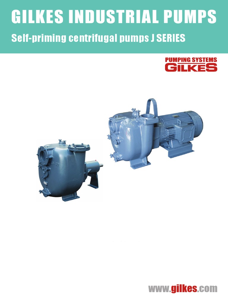 Gilkes J Series Pump | PDF | Pump | Bearing (Mechanical)