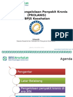 BPJS Kesehatan Program Pengelolaan Penyakit Kronis (PROLANIS