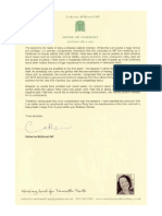 Catherine McKinnell Letter of Resignation
