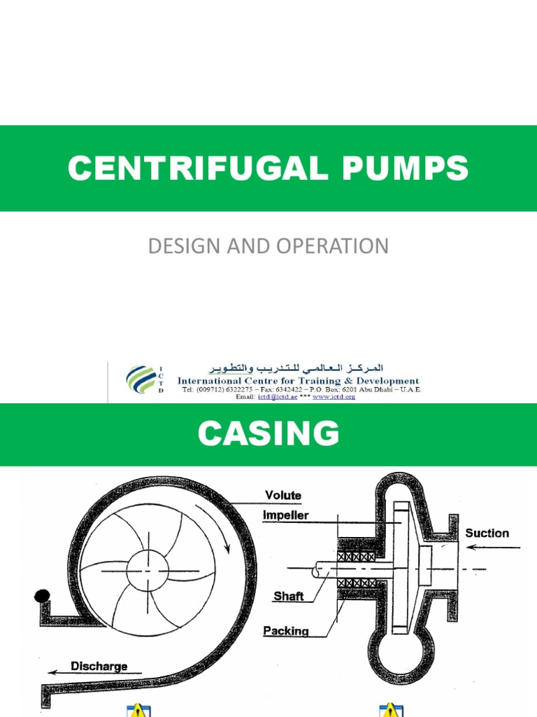 Pumps Centrifugal | PDF