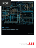 S800 I O Modules Ans800 - I - O - Modules - and - Termination - Unitsd Termination Units