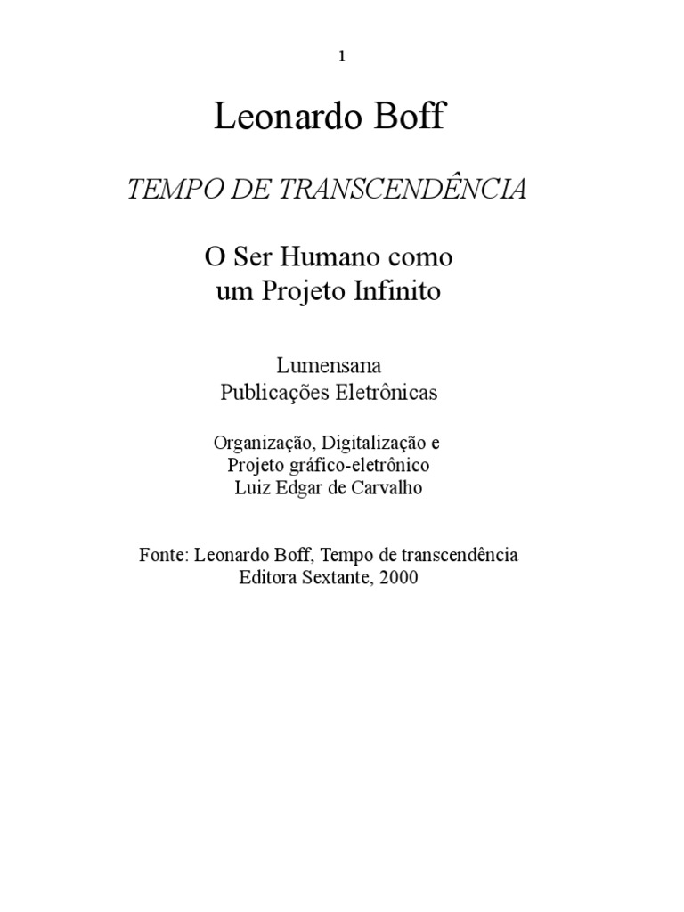 PDF Como Nasce A Ética BOFF Texto, PDF, Globalização