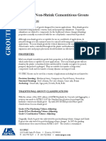 Guia de Especificaciones de Grout PDF