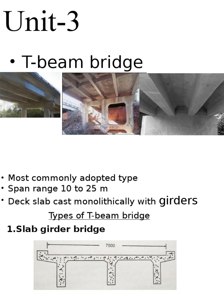 Slab Girder Bridge | PDF | Beam (Structure) | Structural Load
