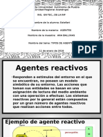 Tipos de AGENTES