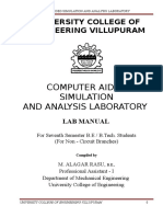 Me2404 Ansys Lab Manual