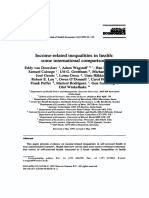 Income-Related Inequalities in Health: Some International Comparisons