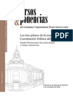 Los Tres Pilares de La Nueva Constitucion Politica Del Estado de Bolivia