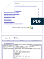 Declaraciones y Pagos 2014