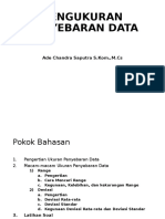 Pengukuran Penyebaran Data