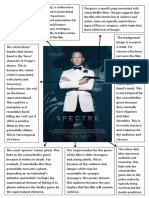 James Bond Spectre Poster Analysis