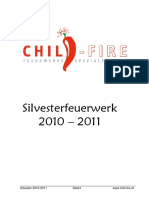 Silvester Feuerwerk