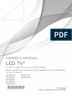 Manual LG Televisor Smart 47