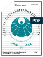 Hoja Tarea Derecho Fiscal II