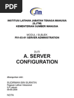 Download Nota Server Configuration Bahasa Malaysia by SUDIRMAN BIN SURATIN SN29514847 doc pdf