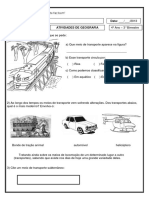 Transportes e energia