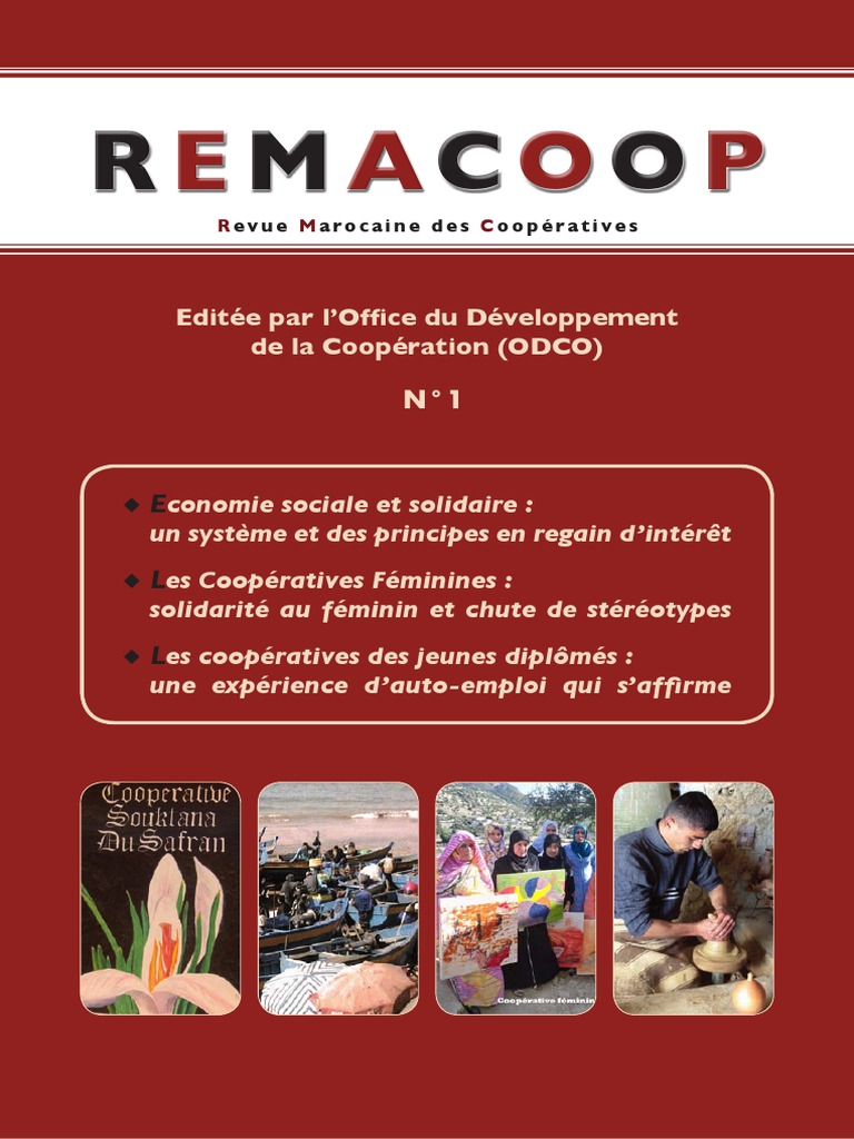 Cooperatives Au Maroc | PDF | Maroc | Développement économique
