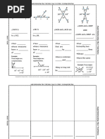 Notes Angle Relationships Flip N Fold