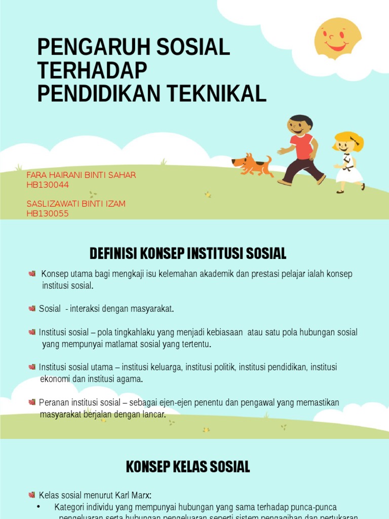Pengaruh Sosio Ekonomi Terhadap Pencapaian Akademik Pdf