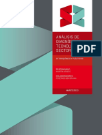 Análisis de Diagnóstico Sectorial. Petroquímica y Plásticos. 2013