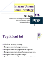 Sesi 3 Tinjuan Umum Functional Strategy
