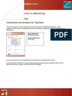 Unit 3 - Introduction To Marketing Marketing Strategy: Business