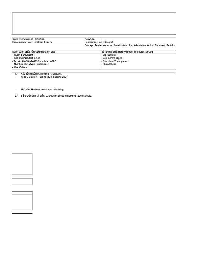 MEP Electrical Load Calculation Report | PDF | Building Engineering ...