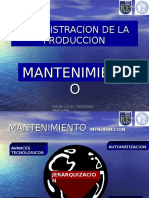 MANTENIMIENTO