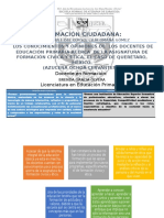 Los Conocimientos y Opiniones de los docentes