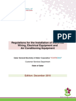 Regulations for the Installation of Electrical Wiring Ele