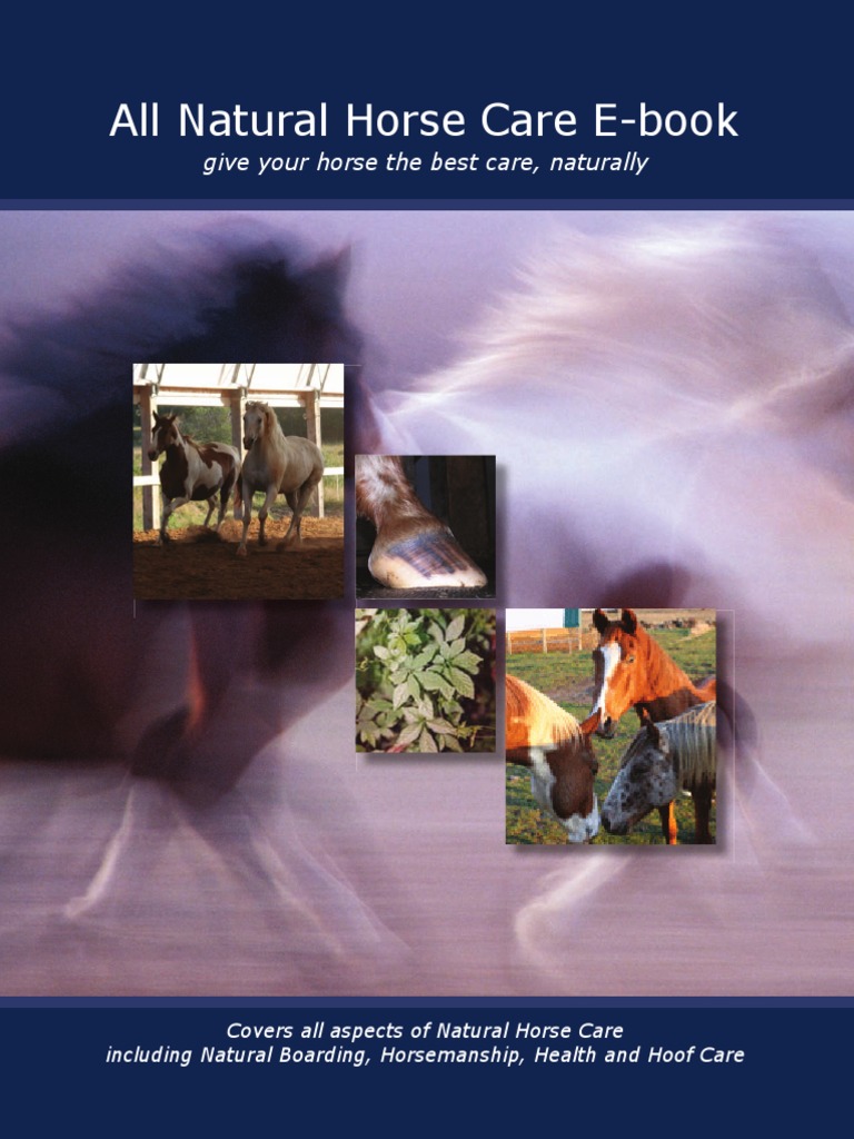 All Natural Horse Care Ebook PDF Horses Hay