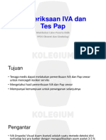 Pemeriksaan IVA Dan Pap Tes