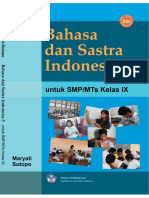 Bahasa Dan Sastra Indonesia 3 Kelas 9 Maryati Dan Sutopo 2008 PDF