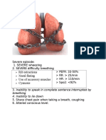 Rib Retractions Nasal Flaring Use of Accessory Muscles Cyanosis