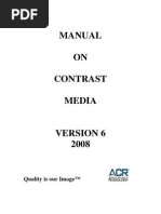 Download Contrast Media Administration Guidelines by the ACR American College of Radiology Version 6 - 2008 by radiology_resources SN2952016 doc pdf