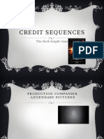 Credit Sequences: The Dark Knight Rises