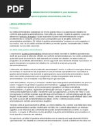 Diritto Amministrativo Progredito