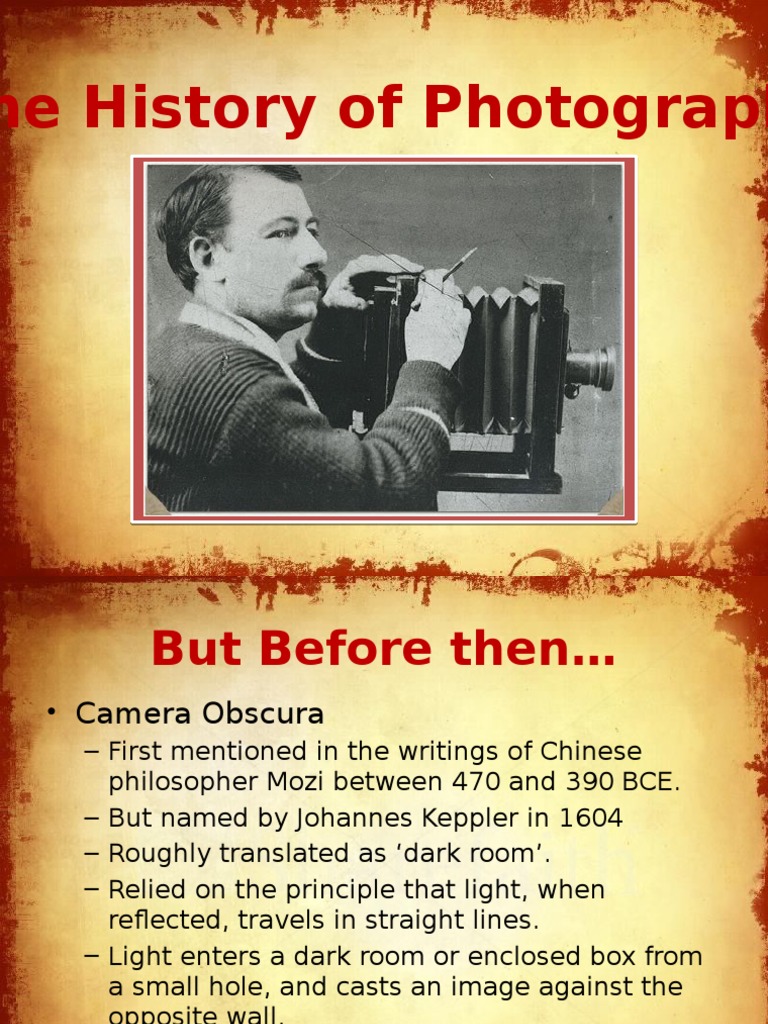 Evolution of Early Photography Techniques | PDF | Optics | Imaging