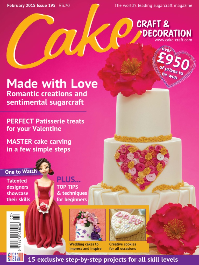 Cake Craft & Decorating 2015'02 | PDF | Petal | Cakes