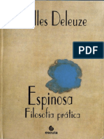DELEUZE, Gilles. Espinosa, Filosofia Prática